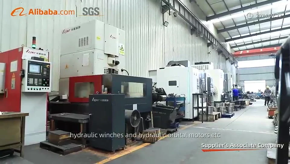 Machining workshop in the company film