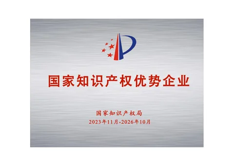 National IP Advantage enterprise plaque