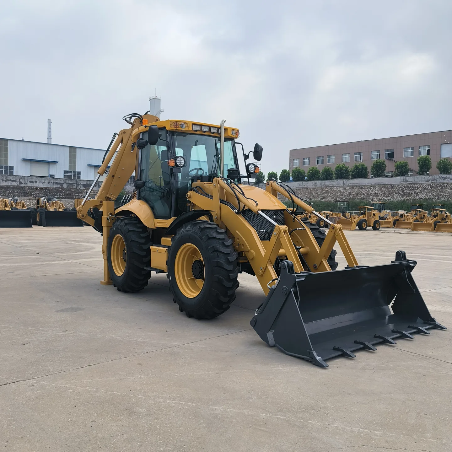 YN886H Backhoe Loader — 1