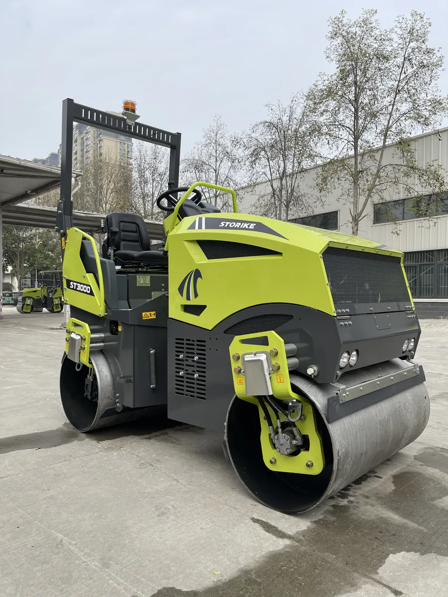 Ride-on Tandem Road Roller