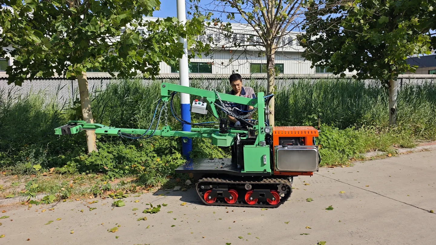 Olive Harvester and Loader