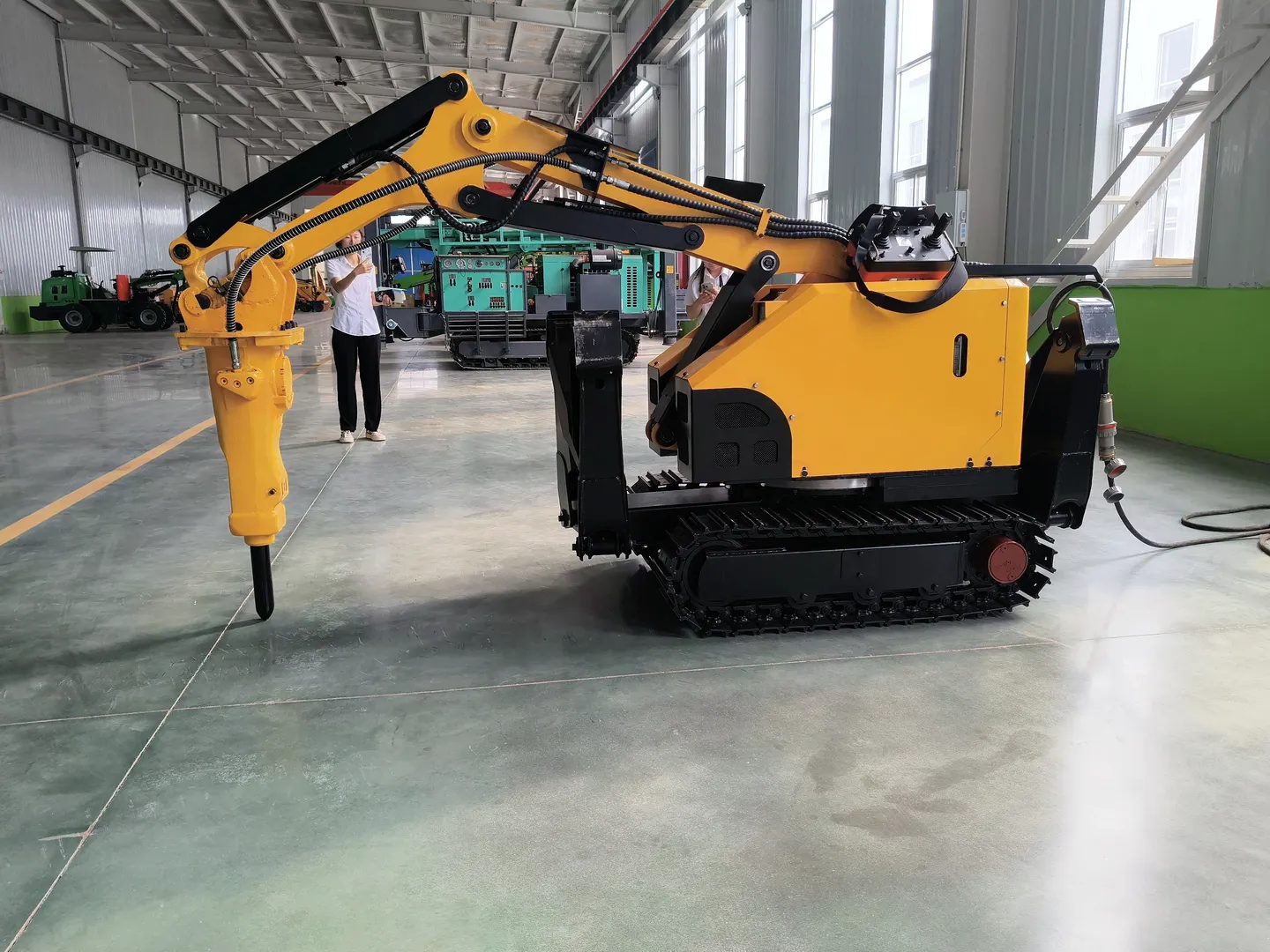 Remote-controlled Demolition Robot