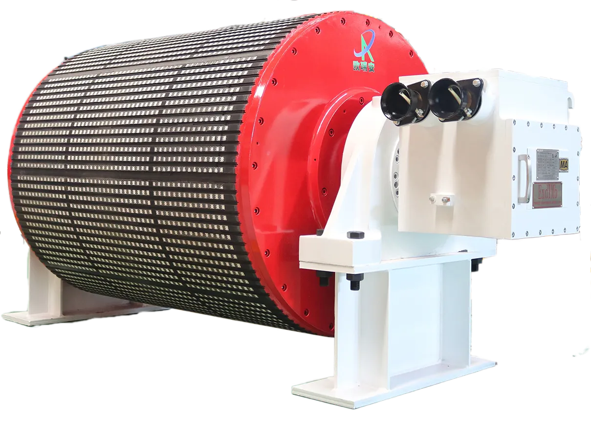 Permanent Magnet Motorized Drum