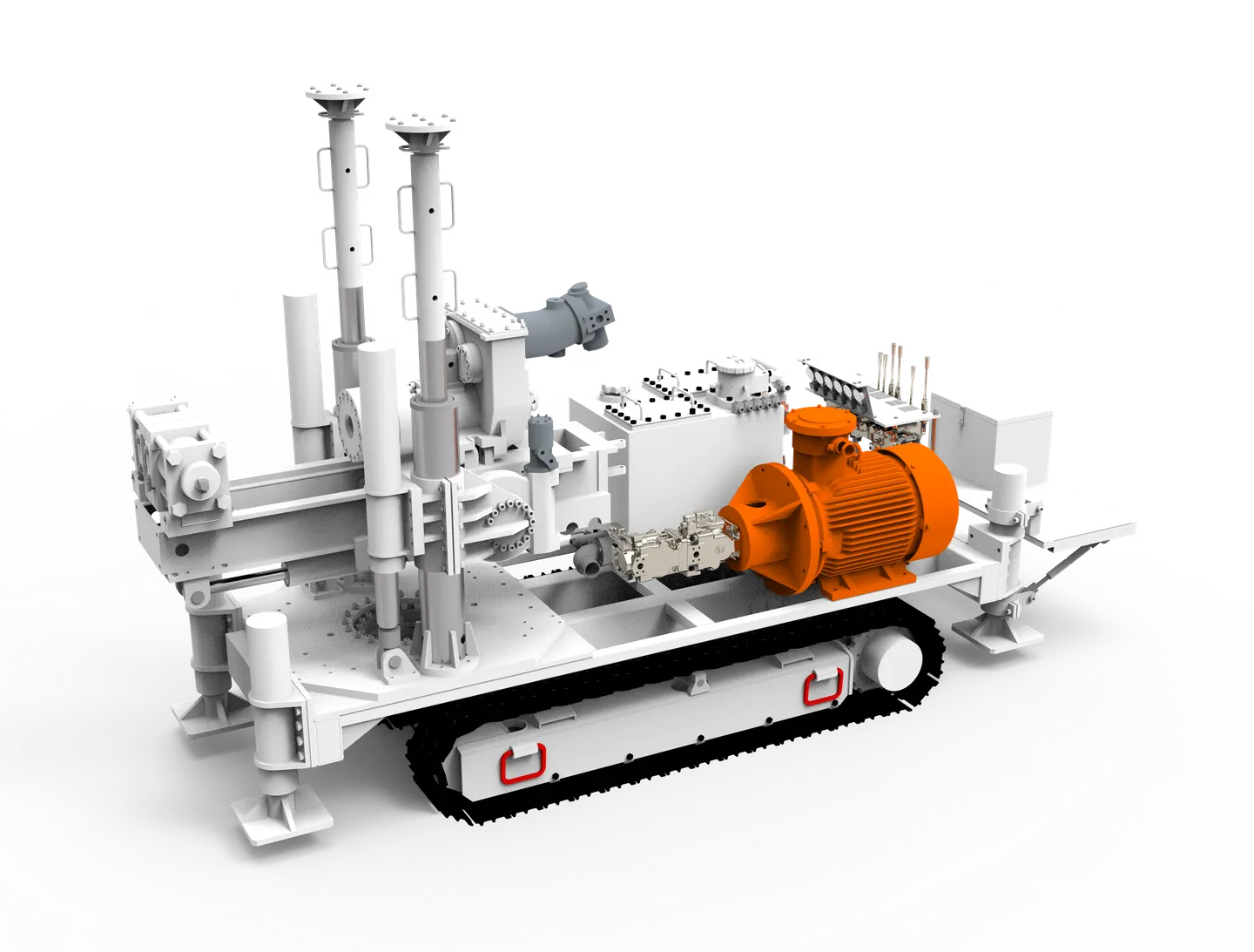 Underground Coal Mine Drilling Rig